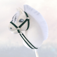 Kantar i wodze dla Hobby Horse, ogłowie - kolor zielony