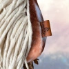 Koń na kiju Hobby Horse - Dakota , Srokaty z jasnymi włosami PREMIUM