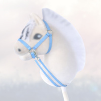 Kantar i wodze dla Hobby Horse, ogłowie - kolor niebieski