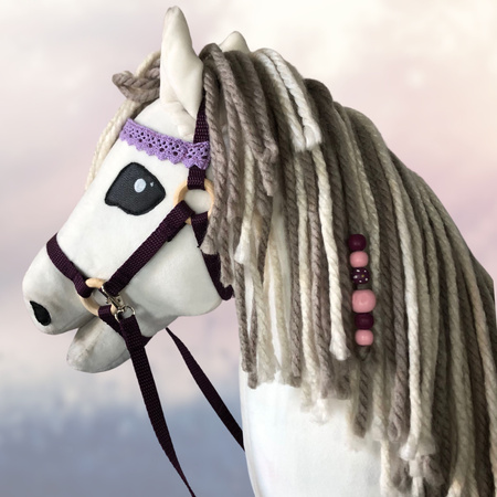 Koń na kiju Hobby Horse - Bella Biały Duży 