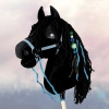 Koń na kiju Hobby Horse - Błyskawica Czarny Mały