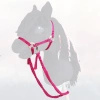 Kantar i wodze dla Hobby Horse, ogłowie - kolor różowy
