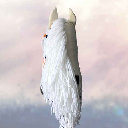 Koń na kiju Hobby Horse - Perlino Beżowy Mały