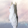 Koń na kiju Hobby Horse - Perlino Beżowy Mały