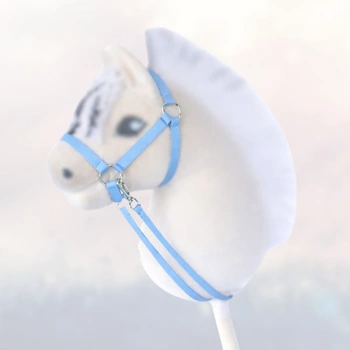 Kantar i wodze dla Hobby Horse, ogłowie - kolor niebieski