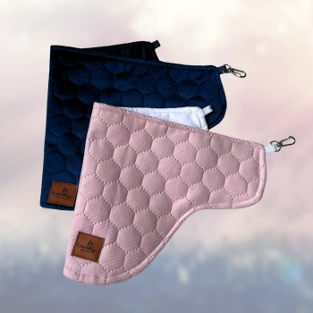 Zestaw Derek dla Hobby Horse Konienakiju  - różne rozmiary, kolor pudrowy róż i granatowy