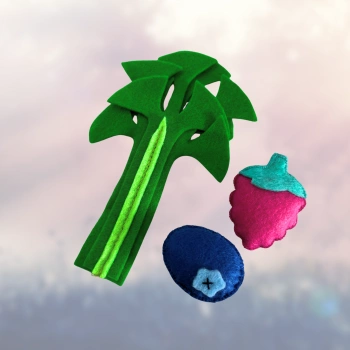 Smaczki - Zestaw: seler, truskawka i borówka dla Hobby Horse 